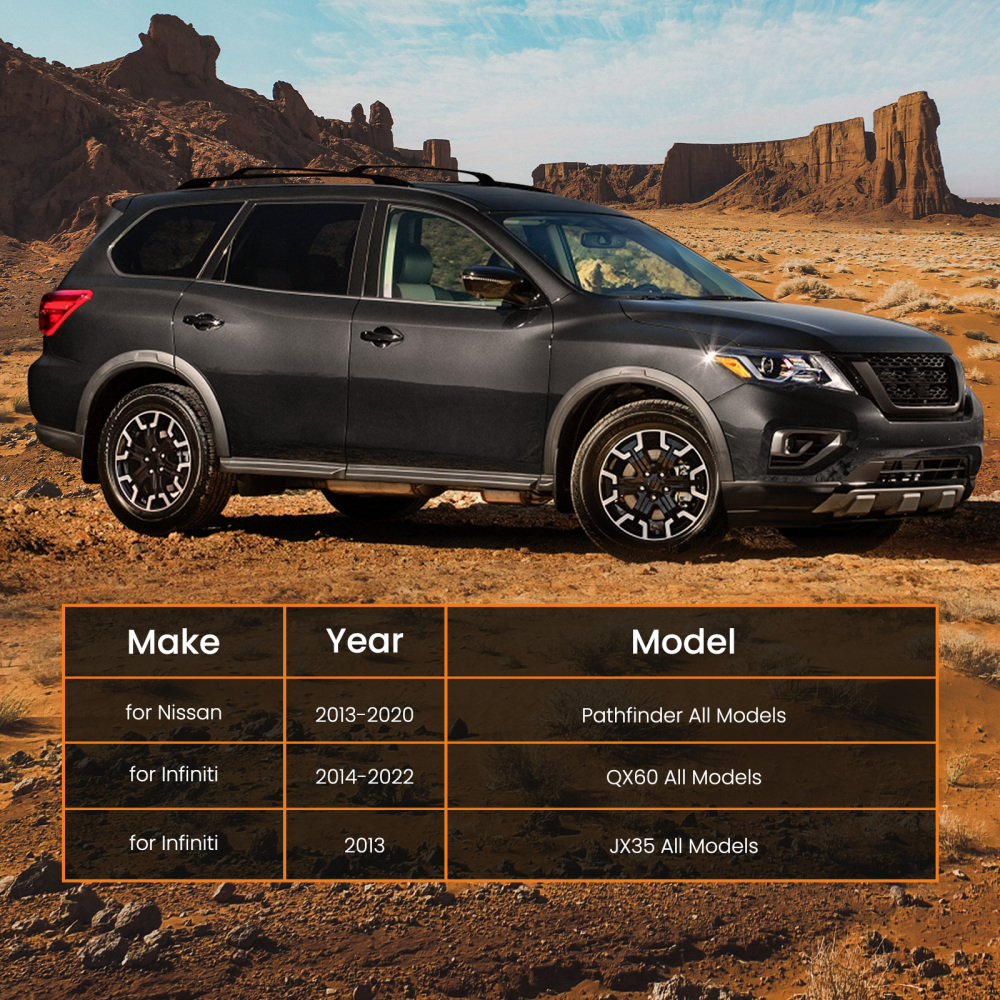 Front Lower Control Arms Sway Bars Tie Rods compatible for Nissan Pathfinder 2013-2020 8pcs