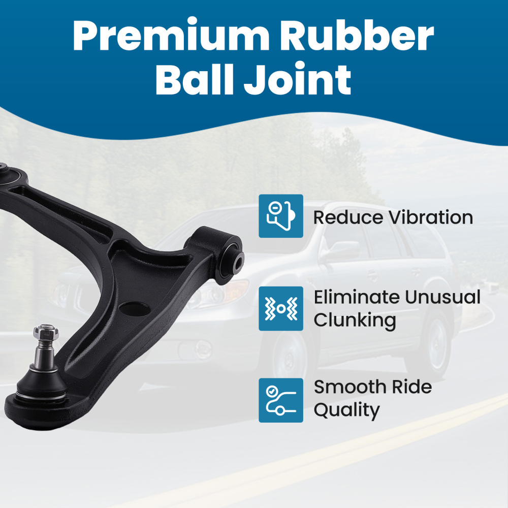 8x Front Lower Control Arms Tie Rods for 2003-2008 compatible for Honda Pilot 01-06 compatible for Acura MDX