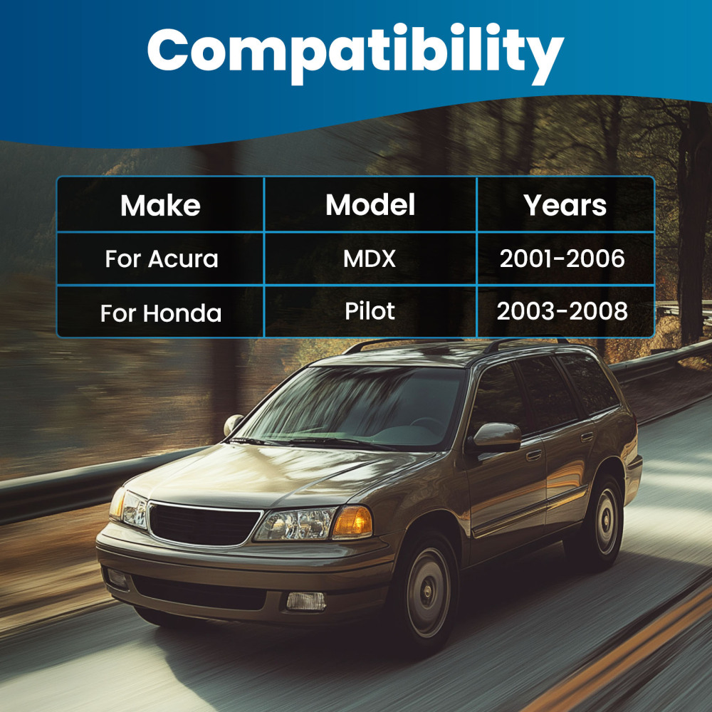 Pair Front Lower Control Arms w/ Ball Joints compatible for Honda Pilot 2003-2008 3.5L