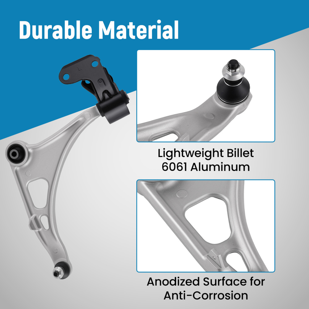 Front Left Lower Control Arm w/Ball Joint LH For 2014-2020 compatible for Acura MDX compatible for Honda Pilot