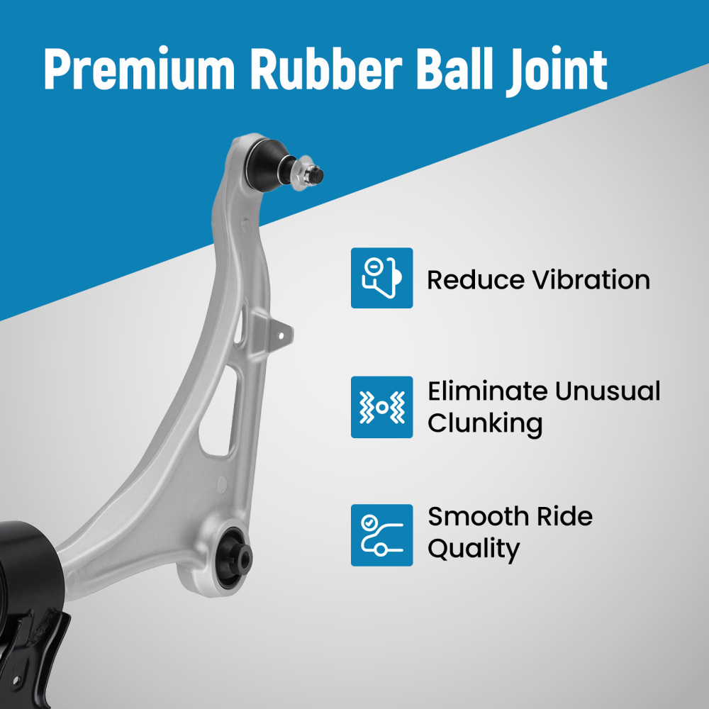 Front Left Lower Control Arm w/Ball Joint LH For 2014-2020 compatible for Acura MDX compatible for Honda Pilot