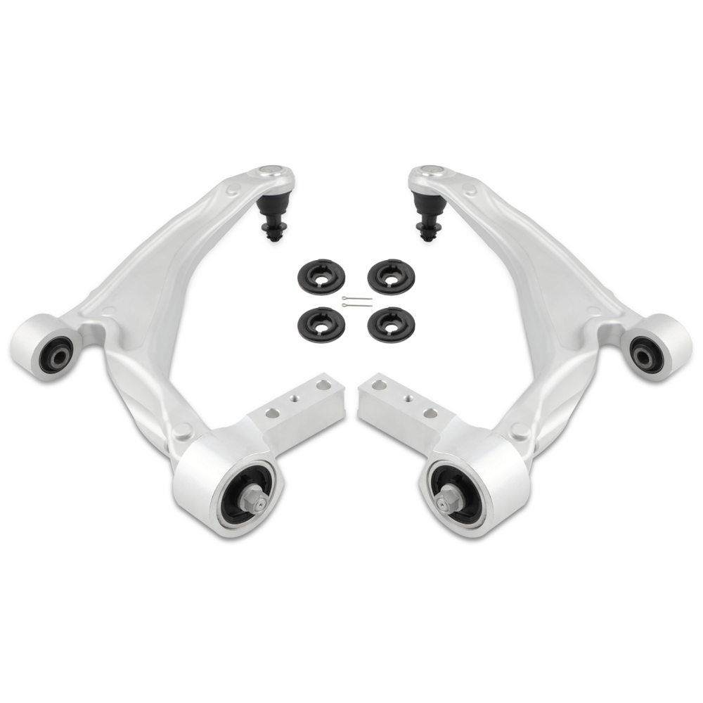 Pair Front Lower Control Arms compatible for Honda Pilot 2009 2010 2011 2012 2013 2014 2015