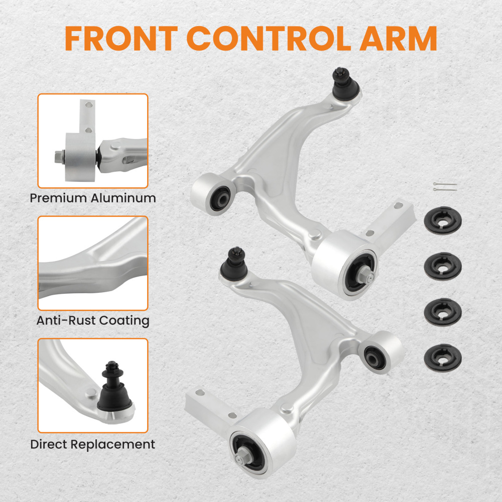 Compatible for Honda Pilot 2009-2015 CB59203 2 Pcs Control Arms Front Lower w/ Ball Joints suspension arms