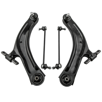 4X WISHBONE ANTERIORE SINISTRO+DESTRO compatibile per NISSAN QASHQAI +2 I X-TRAIL KOLEOS I