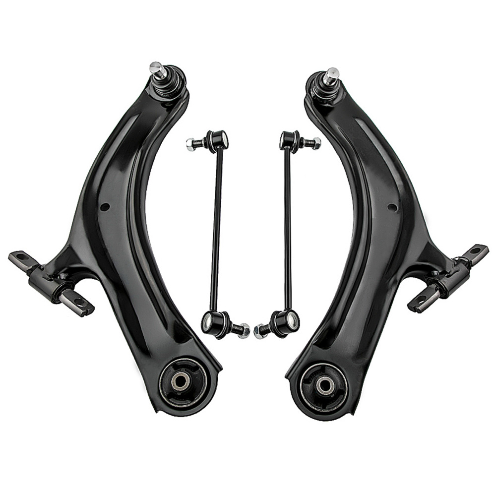 4X WISHBONE ANTERIORE SINISTRO+DESTRO compatibile per NISSAN QASHQAI +2 I X-TRAIL KOLEOS I