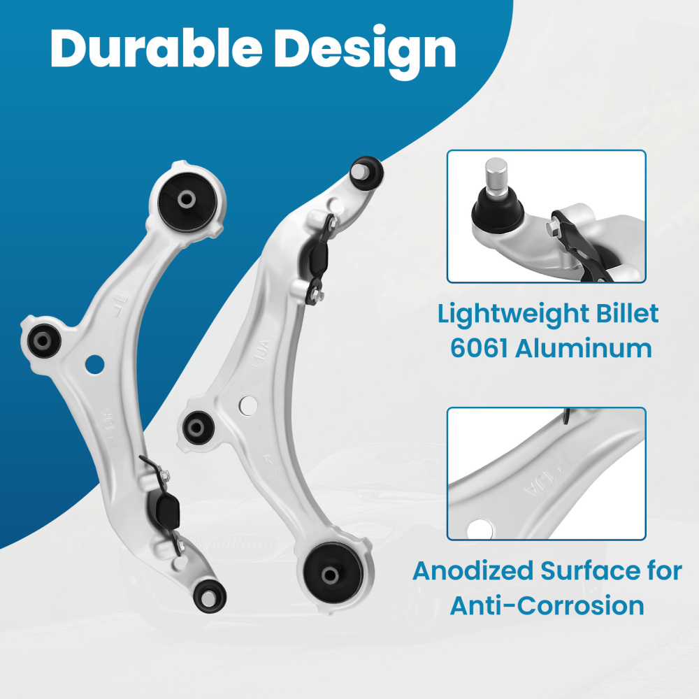 Front Lower Control Arm and Ball Joint Assembly Pair LH and RH compatible for Nissan Quest 2011