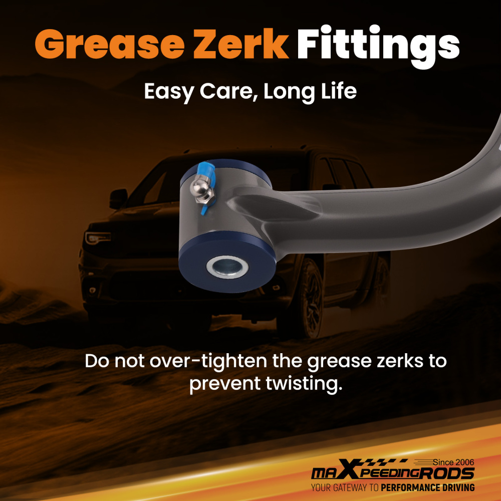 FrontRear Suspension Control Arms compatible for Dodge Ram 1500 4WD 06-23 2-4 Inch Lift