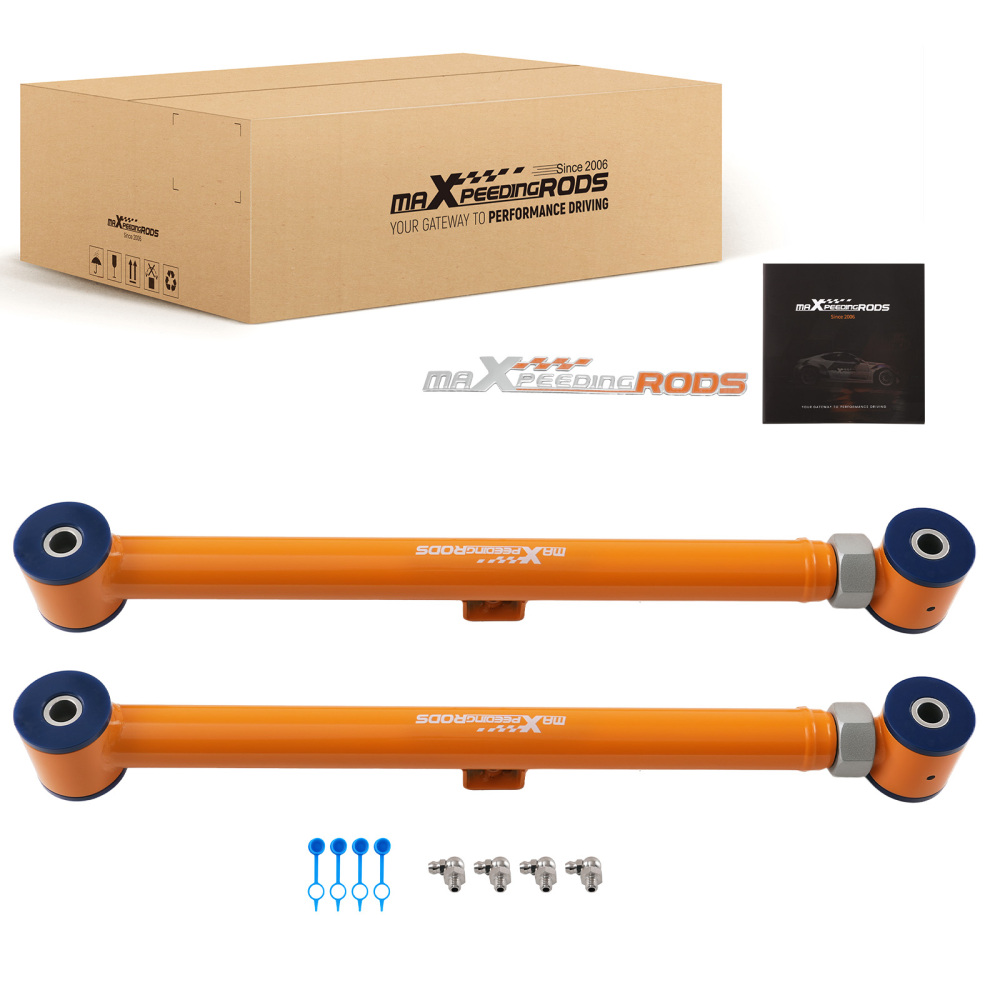 Adjustable Rear Lower Control Arms For 2009 compatible for Dodge Ram 1500 4WD 4x4 0-6 inch Lift