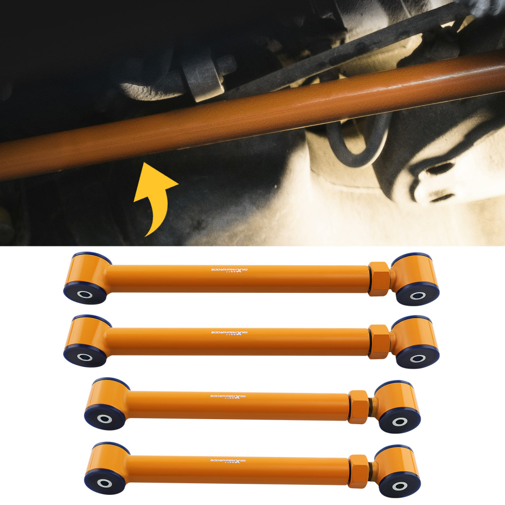 0-6Heavy Duty Carbon Steel Adjustable Control Arms compatibile per Dodge Ram 1500 2500