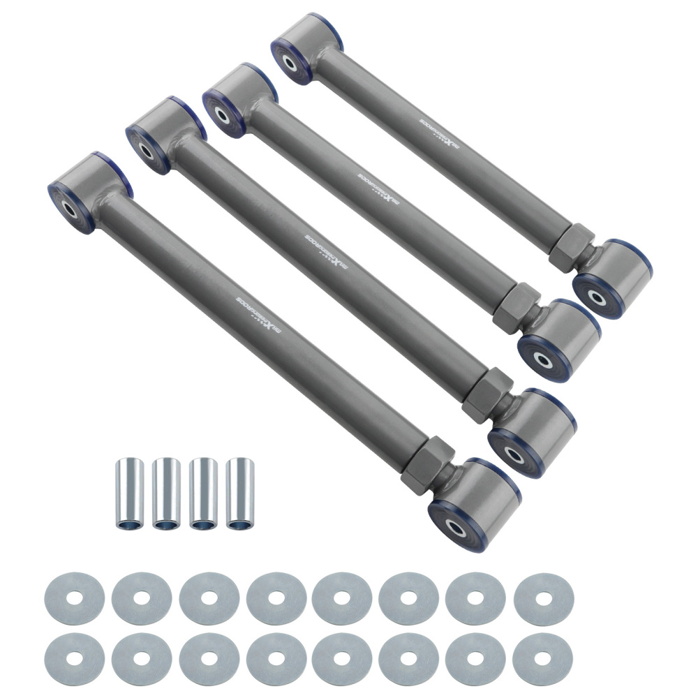 Upgraded Adjustable Front UpperLower Control Arms 0-6 compatible for Dodge Ram 94-2009