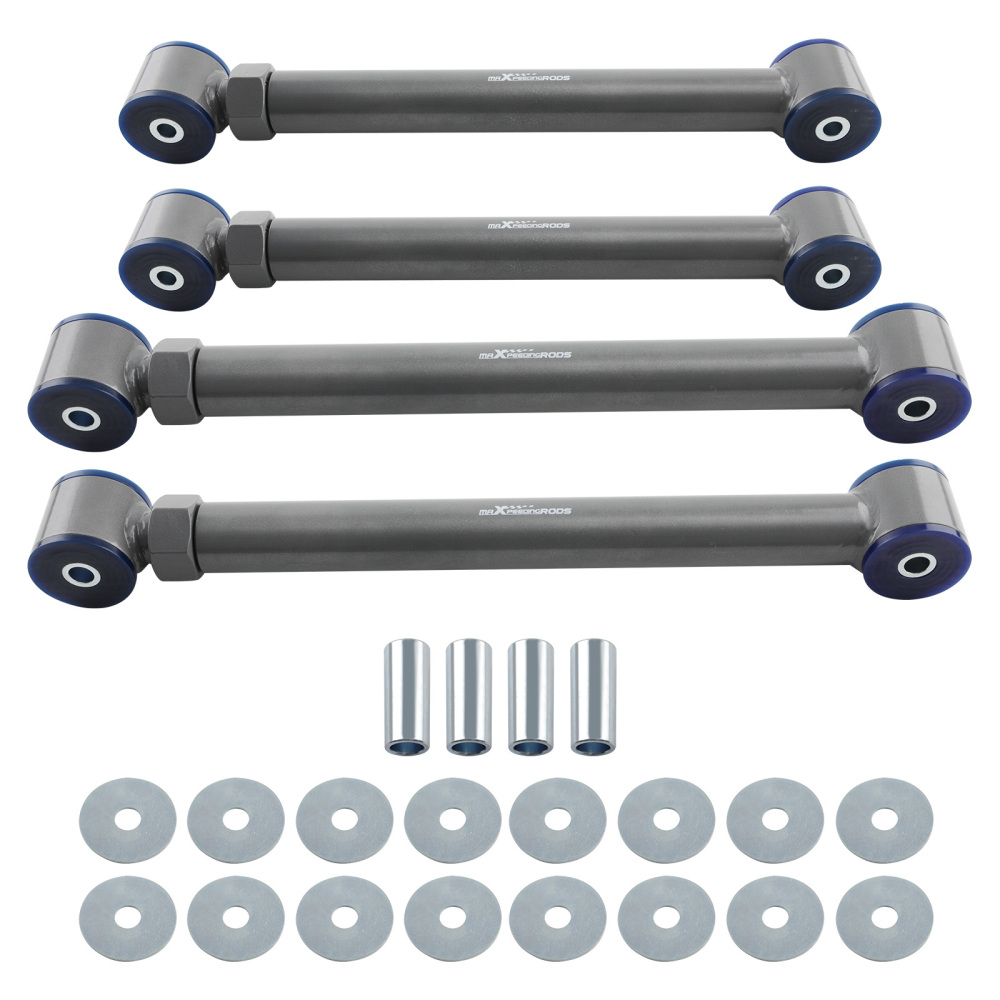 Upgraded Adjustable Front UpperLower Control Arms 0-6 compatible for Dodge Ram 94-2009