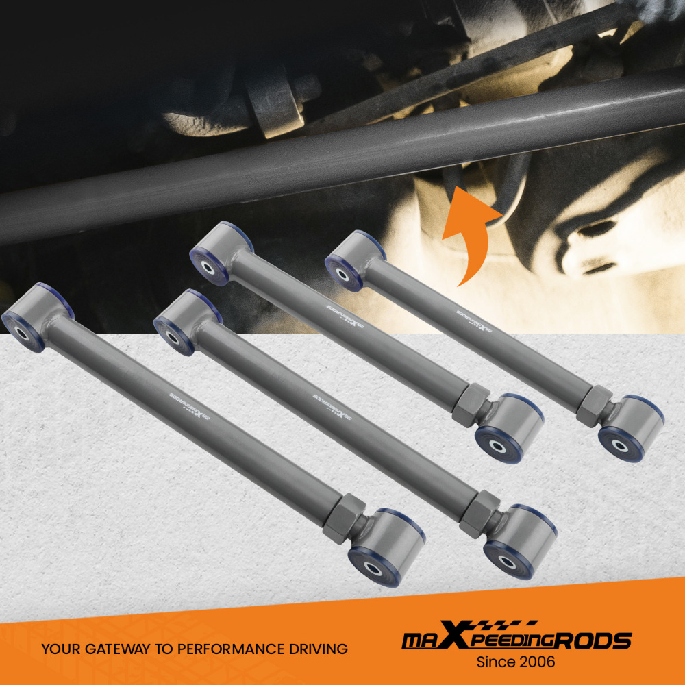 Upgraded Adjustable Front UpperLower Control Arms 0-6 compatible for Dodge Ram 94-2009