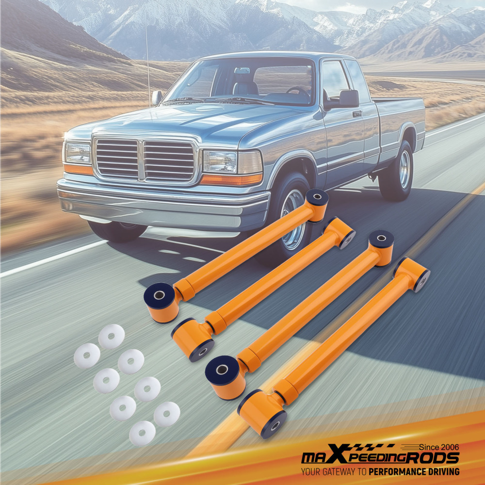 Adjustable Front Control Arms Set 0-6 inch Lift compatible for Dodge Ram 3500 1994-2012