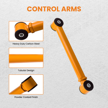 Adjustable Front Control Arms Set 0-6 inch Lift for Dodge Ram 3500 1994-2012