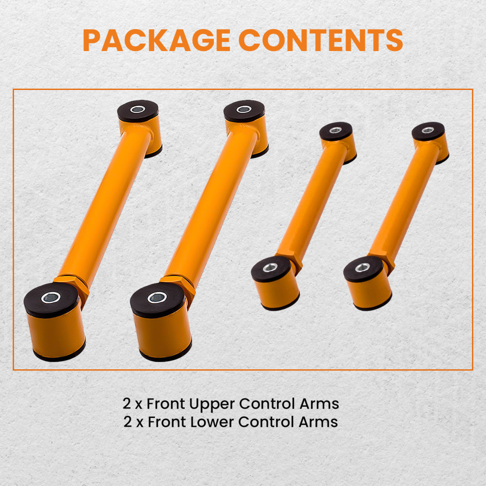 Adjustable Front Control Arms Set 0-6 inch Lift for Dodge Ram 3500 1994-2012