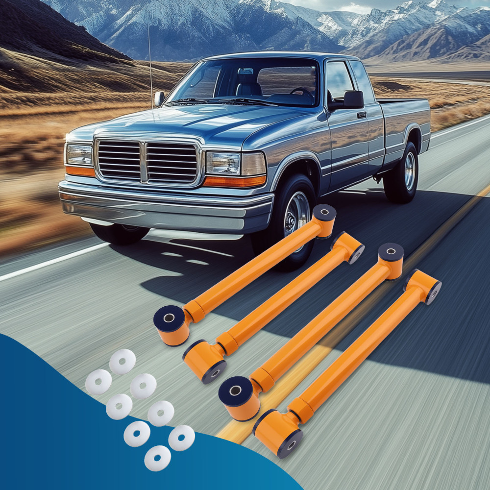 Adjustable Front Control Arms Set 0-6 inch Lift compatible for Dodge Ram 1994-2012