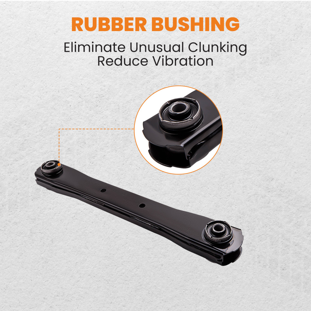 Upper and Lower Control Arms with Bushings compatible for Dodge RAM 03-09 2500 4 Wheel Drive