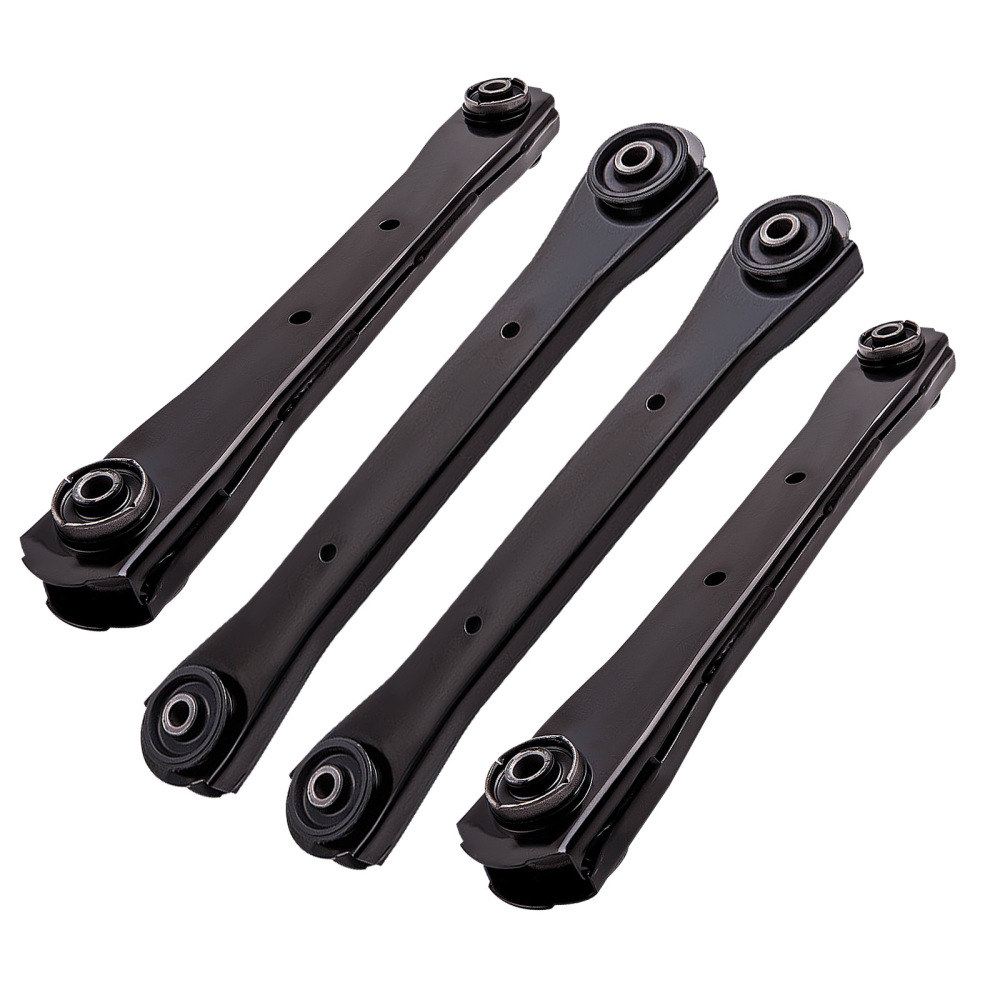 Upper and Lower Control Arms with Bushings compatible for Dodge RAM 03-09 2500 4 Wheel Drive