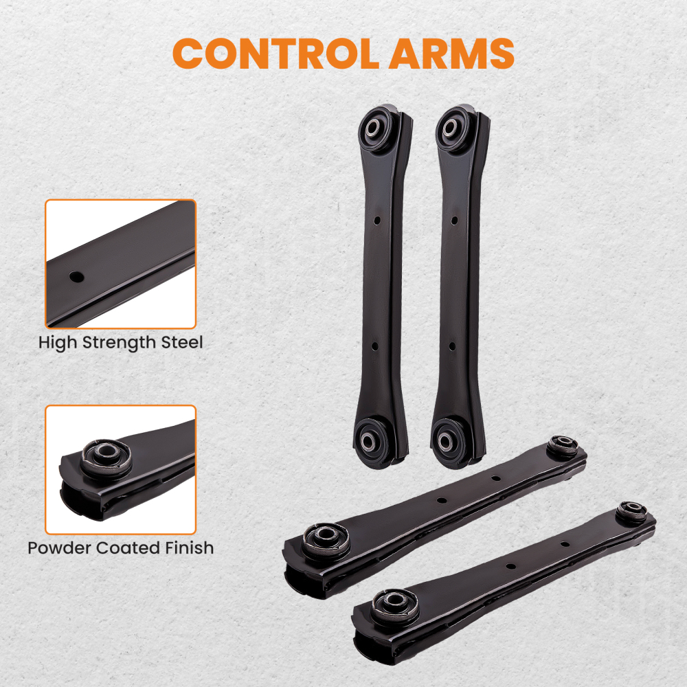 Suspension Kit UpperLower Control Arms compatible for Dodge Ram 1500/2500/3500 4WD