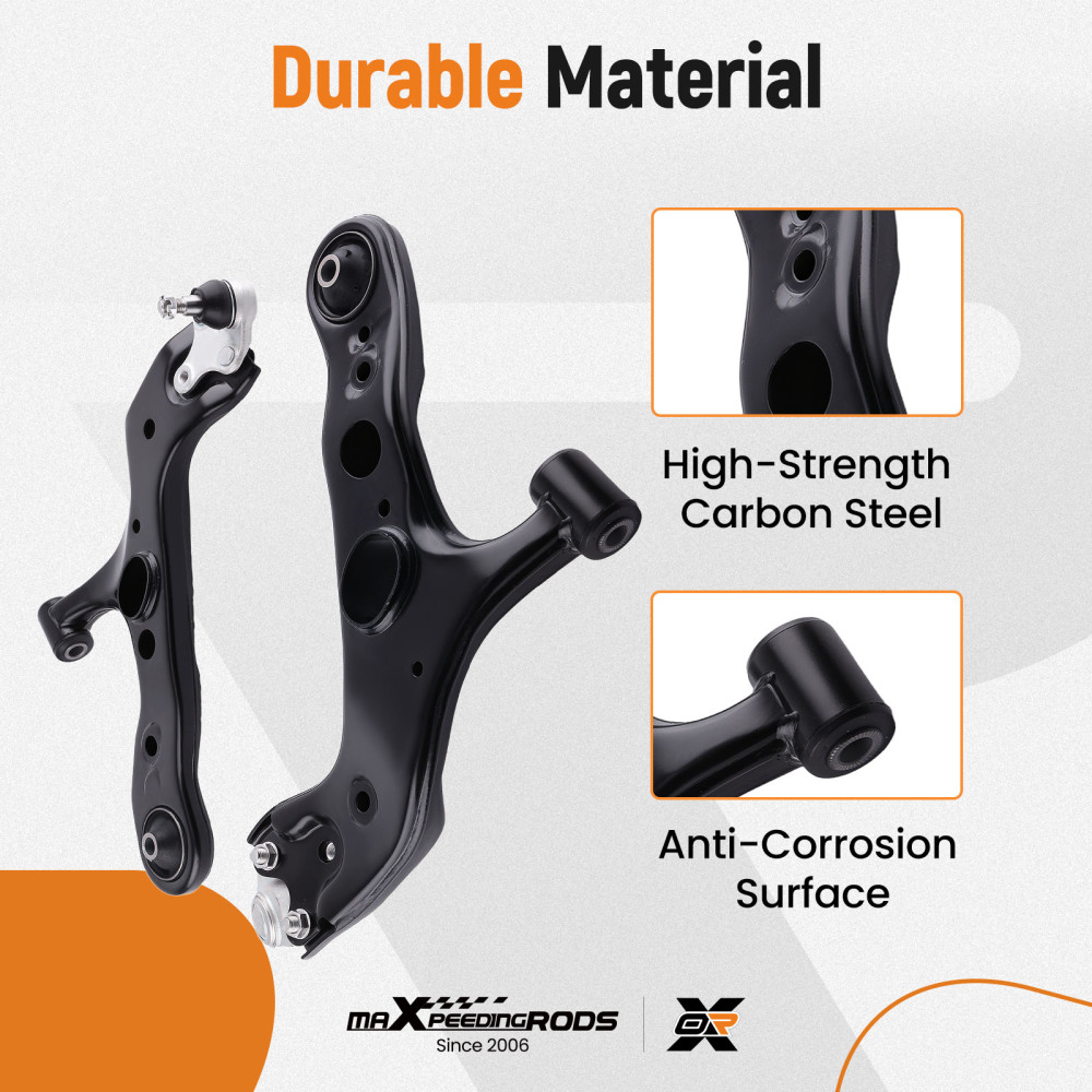 Front Lower Control ArmBall Joint Assembly LH RH compatible for Toyota RAV4 2006 - 2018