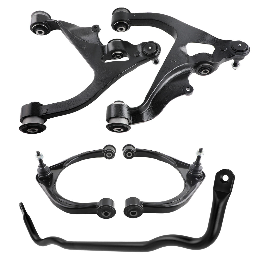 Front UpperLower Control Arms + Sway Bar compatible for Ram 1500 2009-2018 Classic 2019