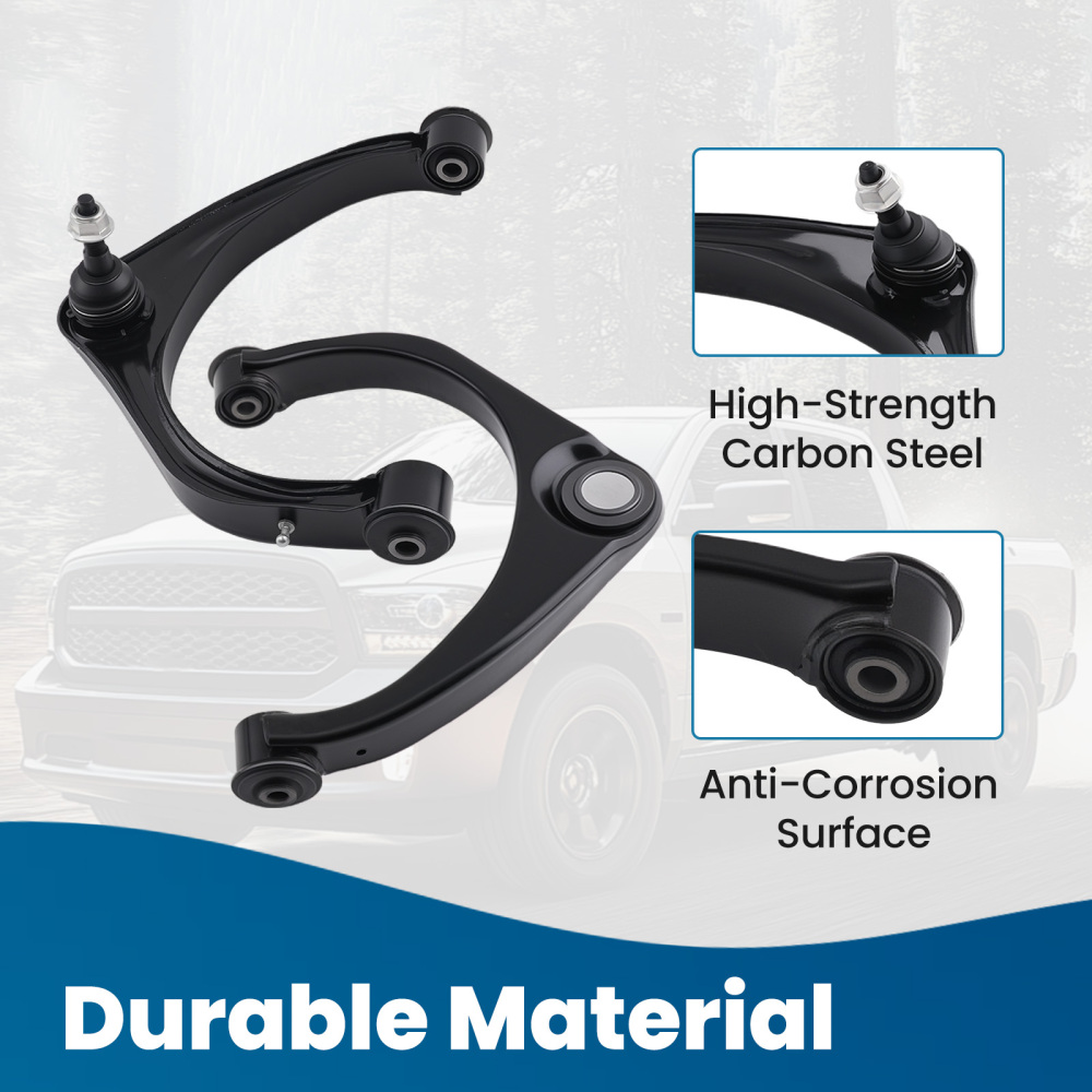 Front Upper Control ArmBall Joint Assembly compatible for DODGE RAM 1500 K643073 K643074