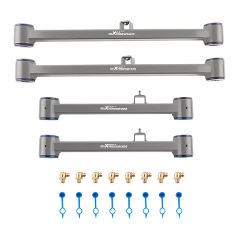 4x Rear UpperLower Control Arms compatible for Ram 1500 2013-2023 1500 Classic 2019-2023
