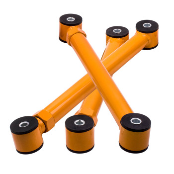 4 Pcs Adjustable Front Control Arms 0-6 inch Lift compatible for Dodge Ram 1994-2009 1500 2500 suspension arms