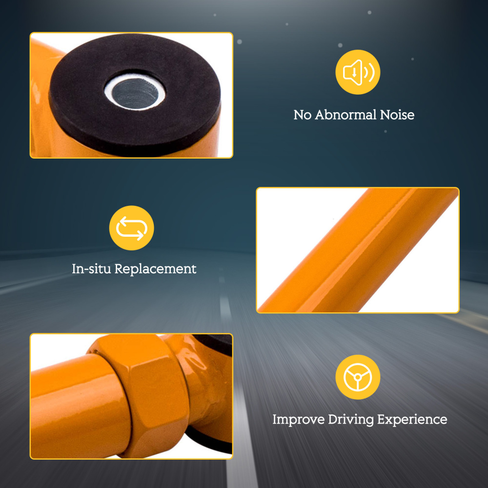 4 Pcs Adjustable Front Control Arms 0-6 inch Lift compatible for Dodge Ram 1994-2009 1500 2500 suspension arms