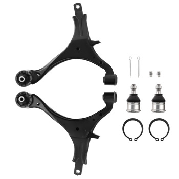 PAIR FRONT LOWER CONTROL ARMSBALL JOINT compatible for HONDA CRV RD4 RD5 RD7 2001-2006