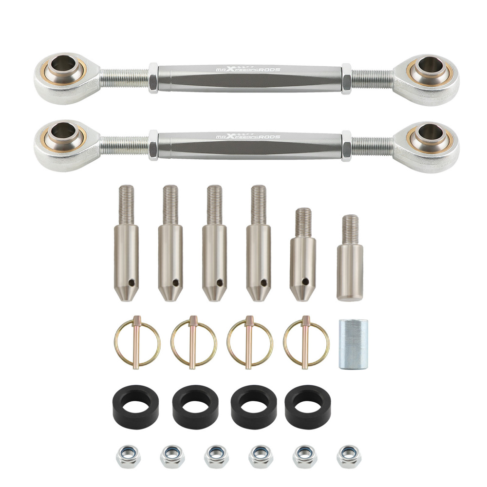 Adjustable Front Sway Bar End Links 2.5-6