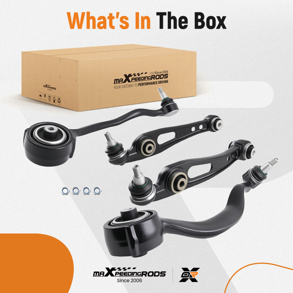 4X FRONT LHSRHS SUSPENSION CONTROL ARMS compatible for RANGE ROVER L405 VOGUE SPORT L494