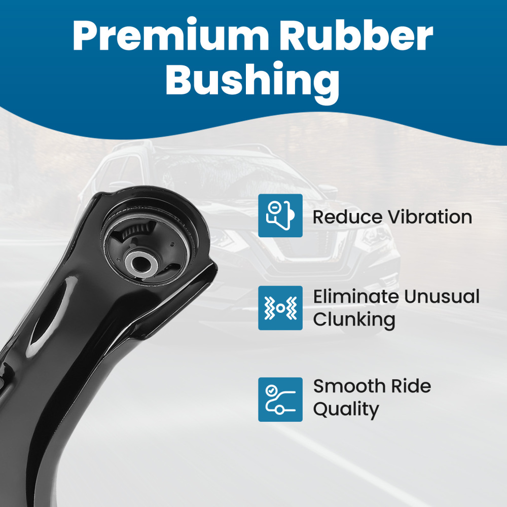 10 Pcs Front Lower Control Arm Assembly compatible for Nissan Rogue 2008-2013 2015 K621452