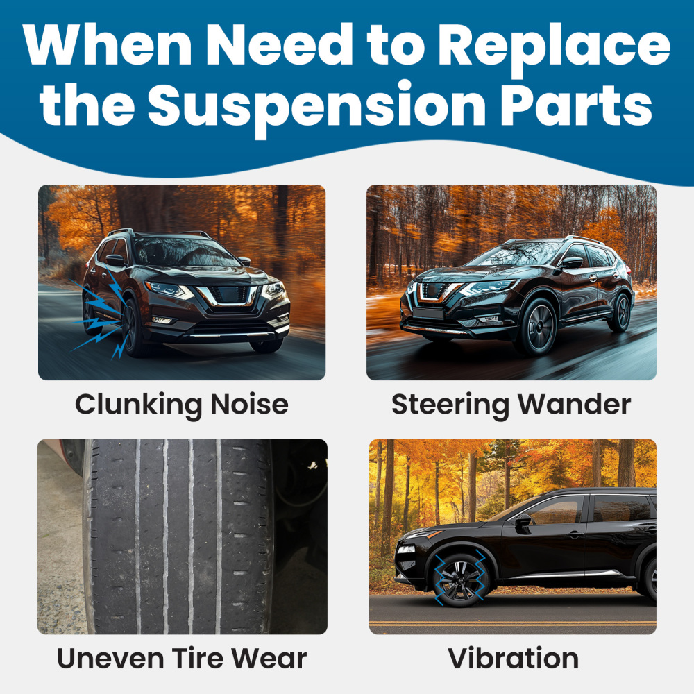 10 Pcs Front Lower Control Arm Assembly compatible for Nissan Rogue 2008-2013 2015 K621452