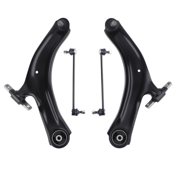4Pc Front Suspension Lower Control Arms Ball Joint for 2008 - 2013 compatible for Nissan Rogue