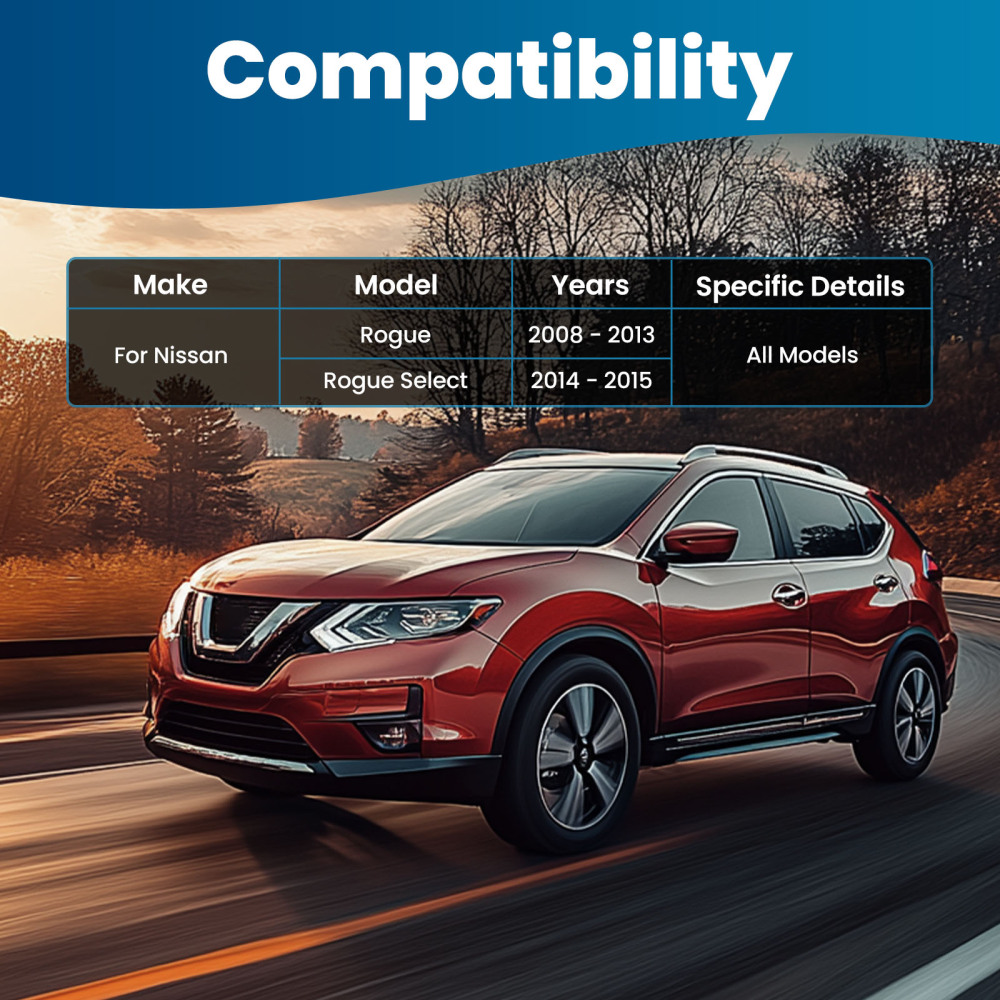 4Pc Front Suspension Lower Control Arms Ball Joint for 2008 - 2013 compatible for Nissan Rogue