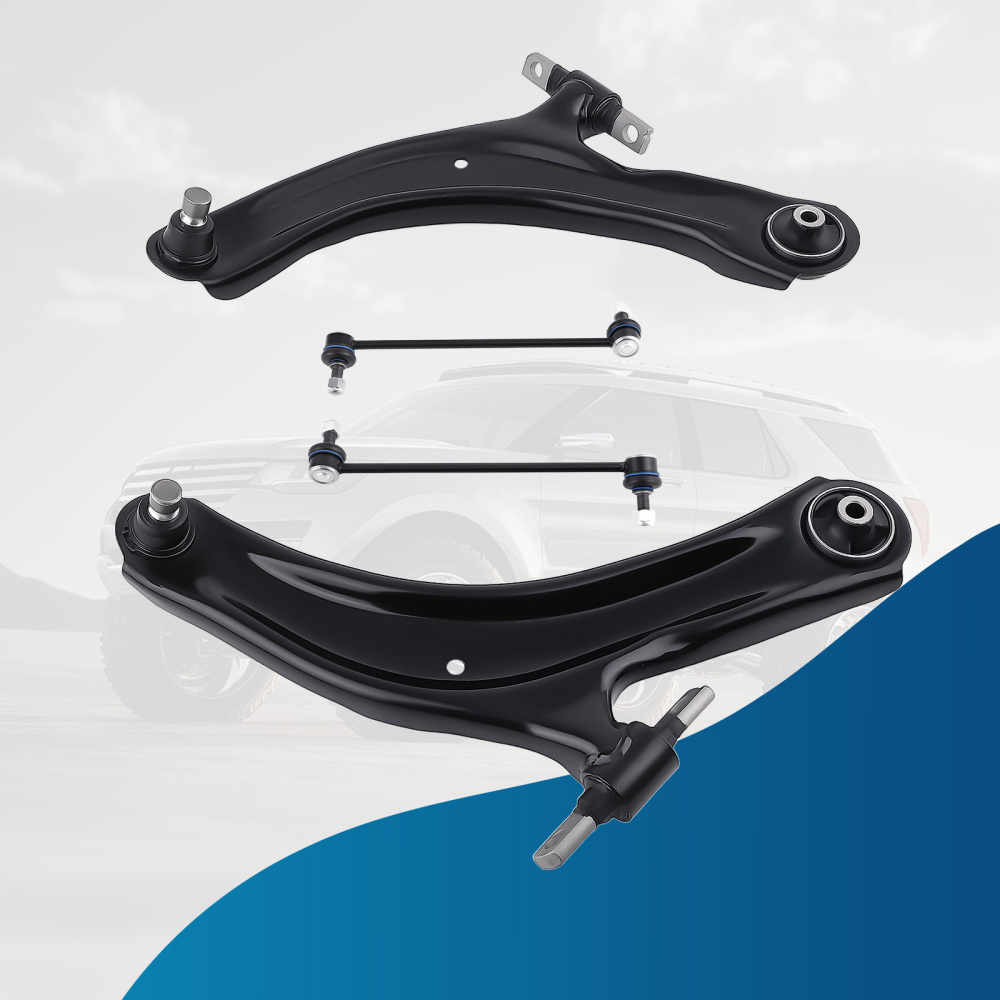 4Pc Front Suspension Lower Control Arms Ball Joint for 2008 - 2013 compatible for Nissan Rogue