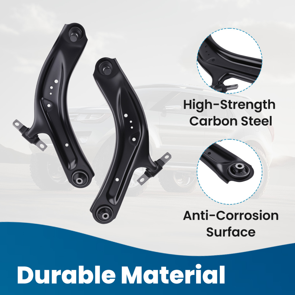 4Pc Front Suspension Lower Control Arms Ball Joint Assembly compatible for Nissan Rogue L+R