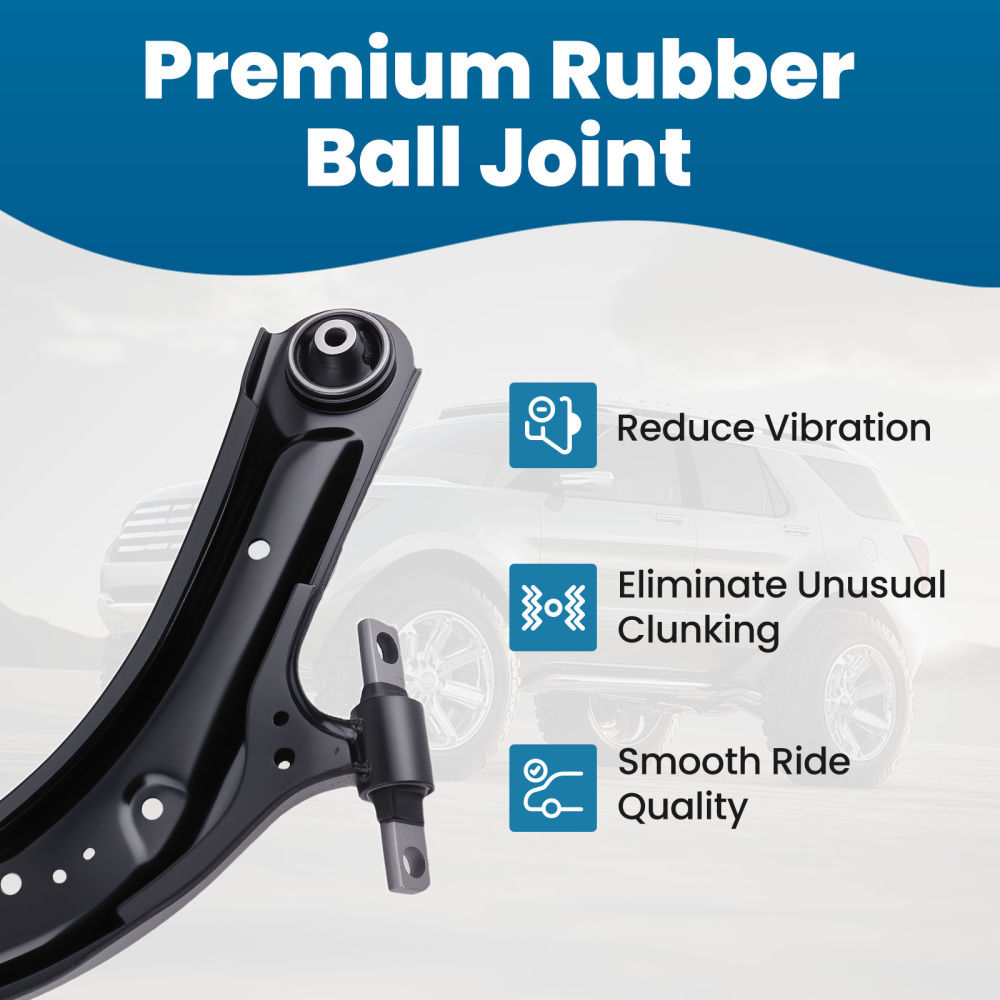 4Pc Front Suspension Lower Control Arms Ball Joint Assembly compatible for Nissan Rogue L+R