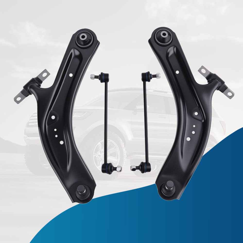 4Pc Front Suspension Lower Control Arms Ball Joint Assembly compatible for Nissan Rogue L+R