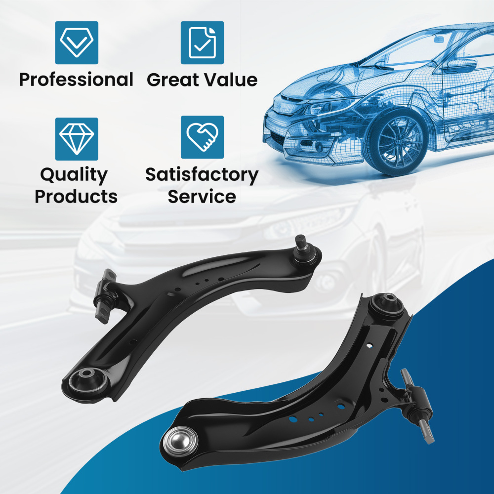 Front Lower Control Arm Ball Joint LH RH Side For 2014 - 2020 compatible for Nissan Rogue Sport