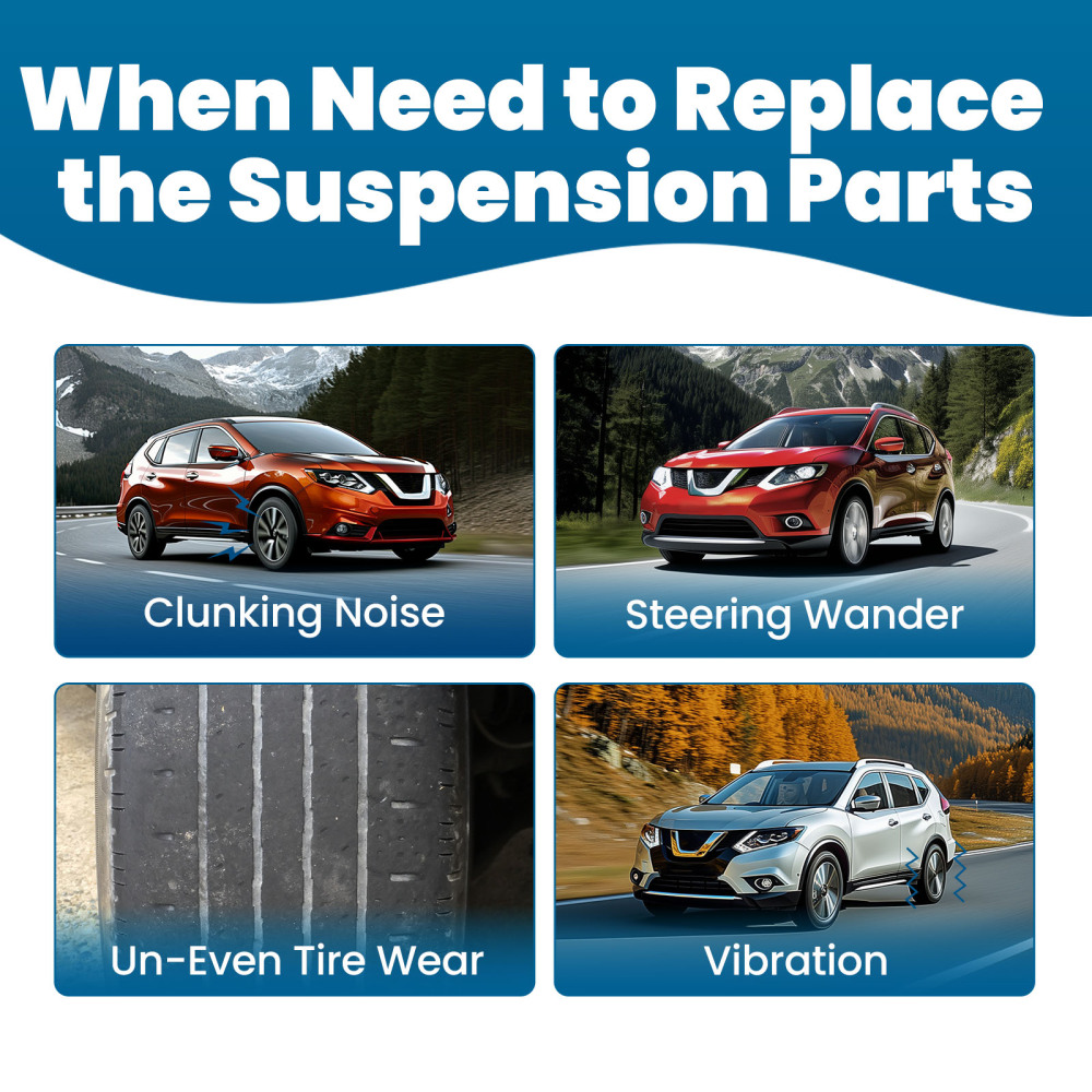 Front Lower Control Arm Ball Joint LH RH Side For 2014 - 2020 compatible for Nissan Rogue Sport