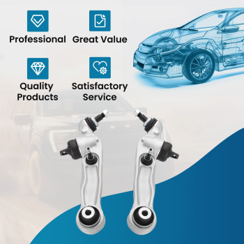 2x Front Lower Control Arms LH RH For Rolls Royce Ghost RR4 Dawn RR5 Wraith RR6