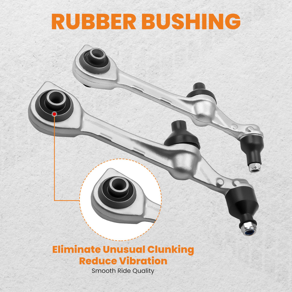 Compatible for MERCEDES-BENZ S600 2007-2012 Front Lower Rearward Control Arm Left and Right