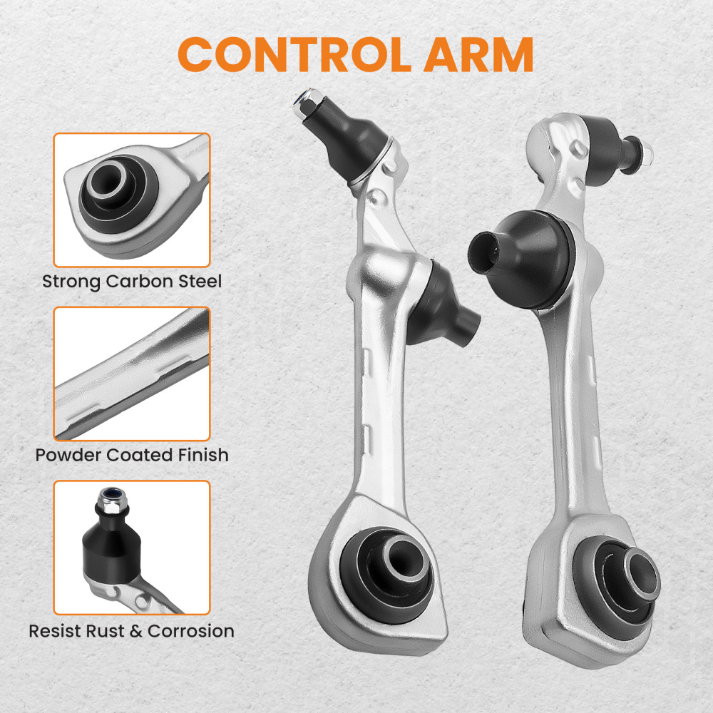 Compatible for Mercedes S-Class W221 S350 S450 S500 Front Suspension Bottom Lower Rearward Control Arm suspension arms