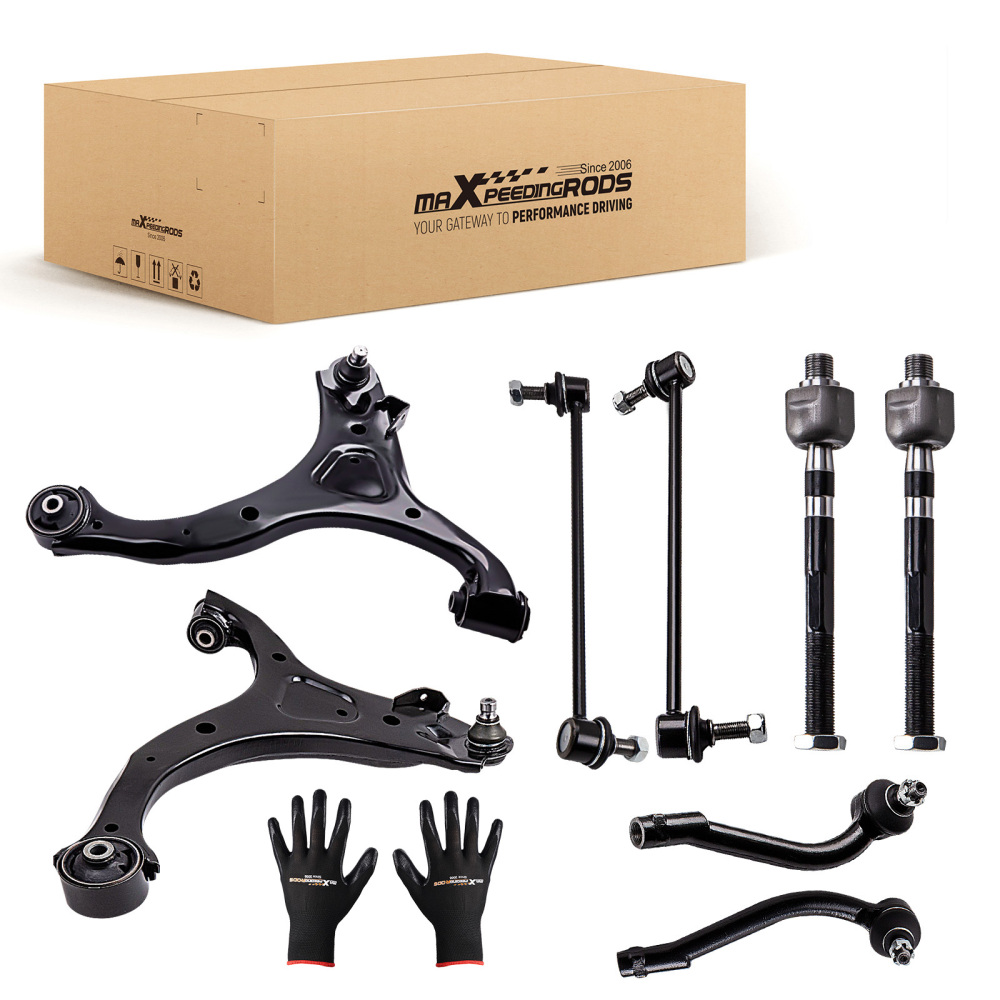 Front Lower Control ArmsSway Bar Links compatible for Kia Sorento 2011-2013 for K621686