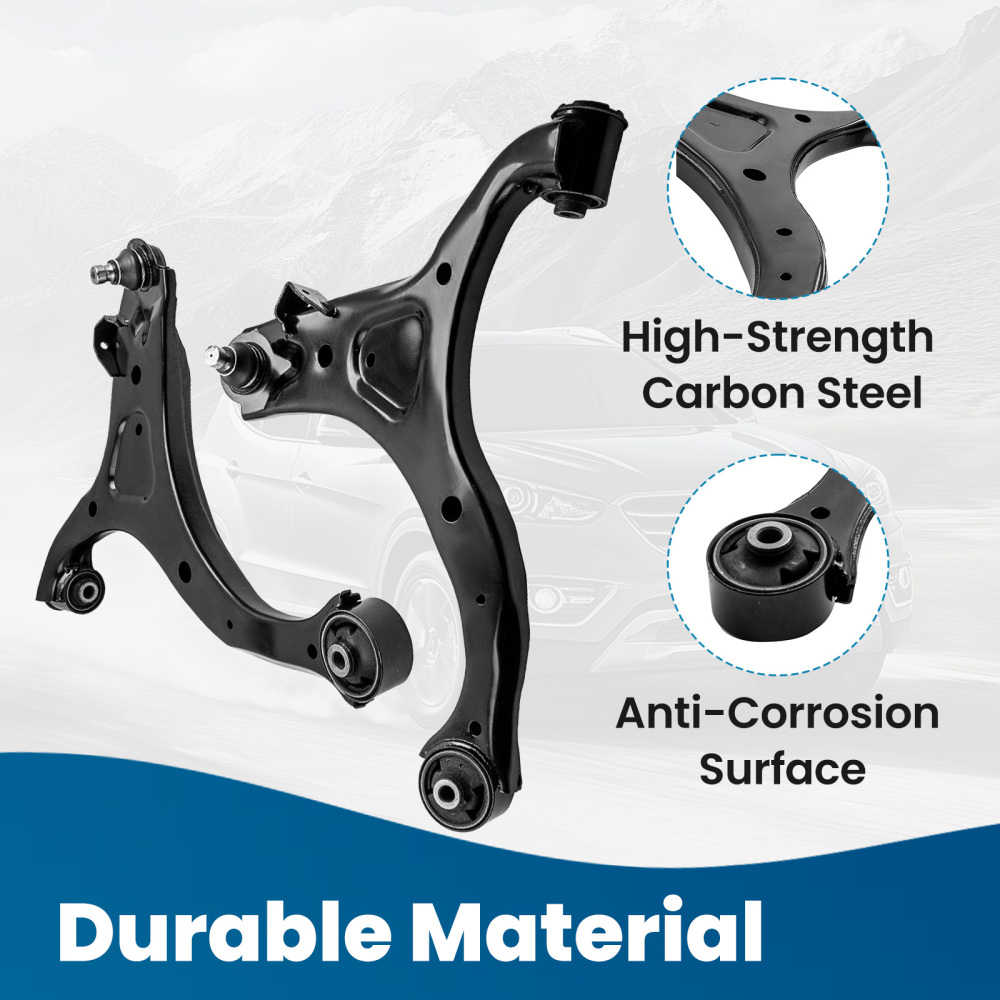 Front Lower Control ArmsSway Bar Links compatible for Kia Sorento 2011-2013 for K621686