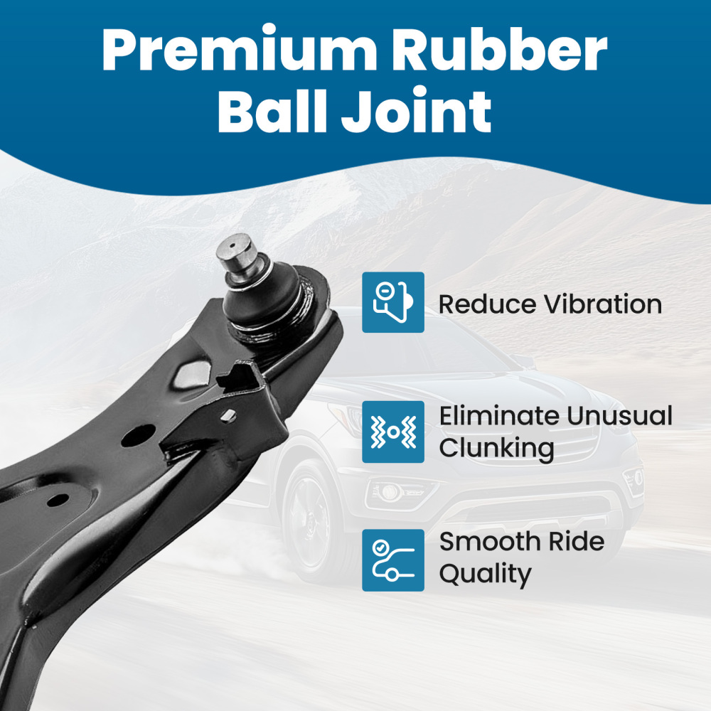 Front Lower Control ArmsSway Bar Links compatible for Kia Sorento 2011-2013 for K621686