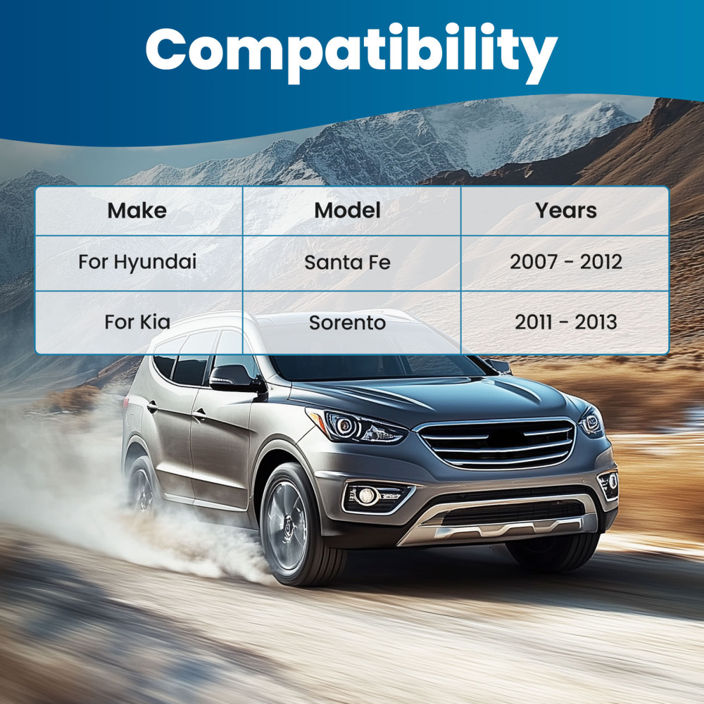 Front Lower Control ArmsSway Bar Links compatible for Kia Sorento 2011-2013 for K621686