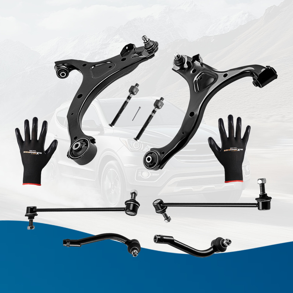 Front Lower Control ArmsSway Bar Links compatible for Kia Sorento 2011-2013 for K621686